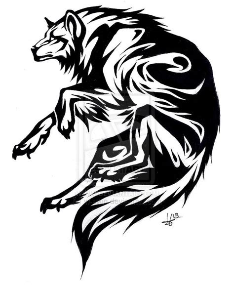Circle Wolf Tattoo By Lio Ns On Deviantart Wolf Tattoo Wolf Tattoos
