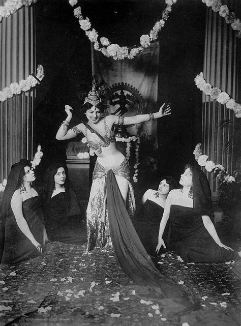 Mata Hari Dancing In The Musée Guimet 1905 1 Mata Hari