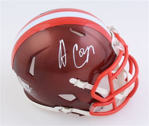 Amari Cooper Signed Browns Flash Alternate Speed Mini Helmet Beckett Pristine Auction