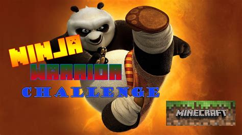 Minecraft Kung Fu Panda Ninja Warrior Challenge Youtube