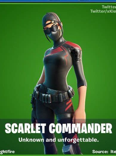 Scarlet Commander Fortnite Wallpapers Wallpaper Cave