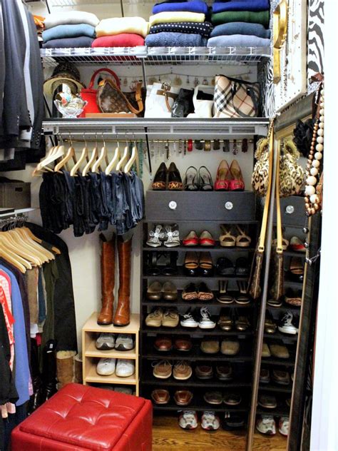 For example, if you have open shelves, try arranging your. 25 Shoe Organizer Ideas | HGTV
