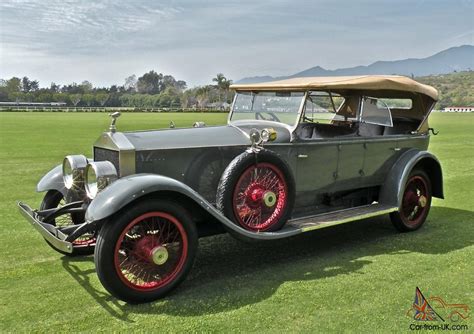 1920 Rolls Royce Silver Ghost Pall Mall Dual Windscreen Tourer