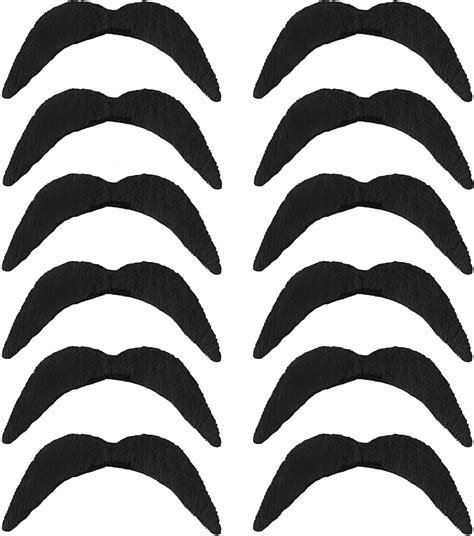 Fake Mustaches Self Adhesive Novelty Mustache Fiesta Party Supplies For Masquerade Party