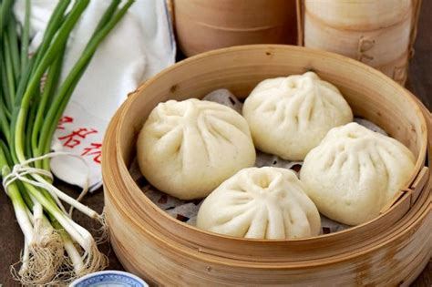 chinese steamed pork buns baozi asian inspirations