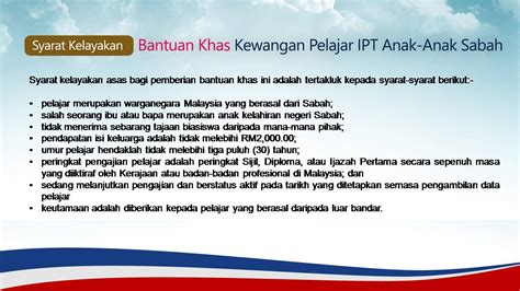 Kementerian kewangan malaysia (mof) telah mengumumkan pada 24 februari 2019 bahawa bantuan pelajar pendidikan tinggi (bppt) yang sebelum ini dikenali sebagai kad diskaun. BORANG PERMOHONAN BANTUAN KEWANGAN KHAS PELAJAR INSTITUSI ...