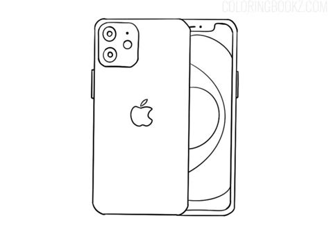 Dibujos Para Colorear Apple Iphone Dibujosparaimprimires Images