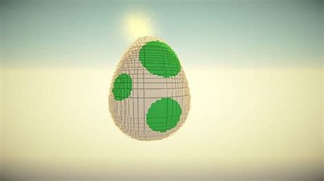 Yoshis Eggs 3d Minecraft Map