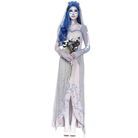 Leg Avenue Adult Tim Burtons Corpse Bride 4 Piece Costume