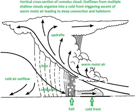Schematic Conceptual Model Of Hailstorm Development Download