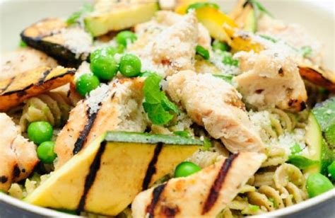 For example, mixing parmesan cheese with havarti which is smooth and creamy and will melt great in the macaroni. Cheese and Garlic Rotini With Grilled Chicken Recipe ...