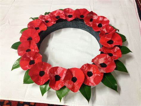 Fabric Anzac Wreath Anzac Anzac Day Remembrance Day