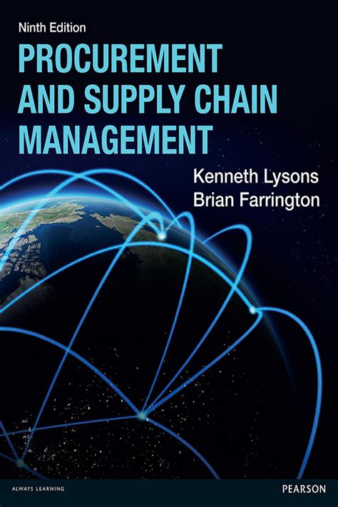 Pdf Procurement And Supply Chain Management By Kenneth Lysons Brian