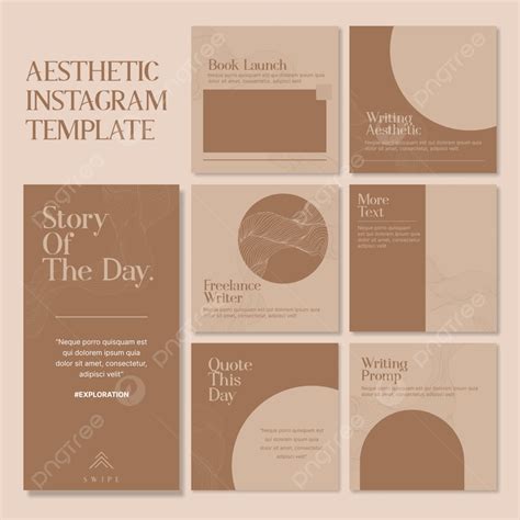 Instagram Aesthetic Template Template Download On Pngtree