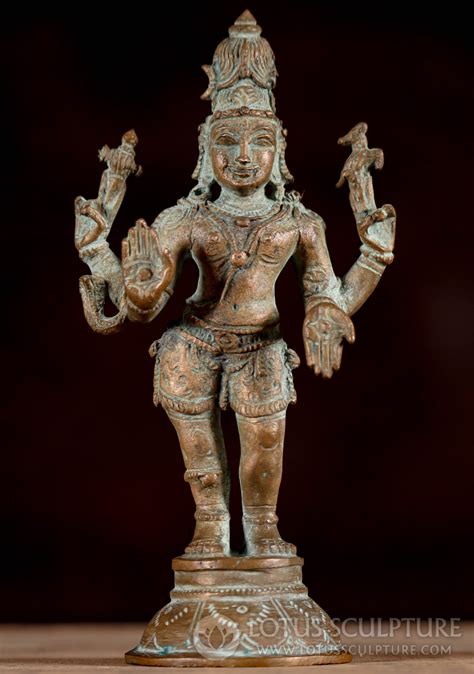 South Indian Panchaloha Bronze Shiva Cosmic Dancer And Protector On