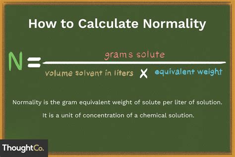 How To Calculate Normality Of A Solution