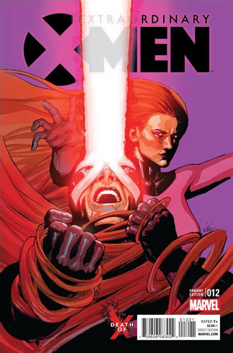 Extraordinary X Men 12 B Sep 2016 Comic Book By Marvel