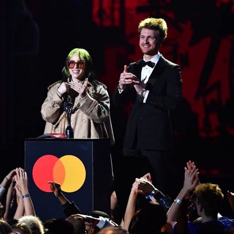 Billie Eilish And Finneas Oconnell Presenting At The Brit Awards