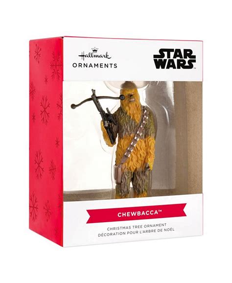 Hallmark Christmas Ornament Star Wars Chewbacca With Bowcaster Macys