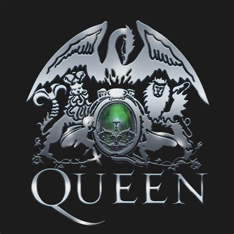 Queen T Shirt Metal Crest Logo Queen Shirt