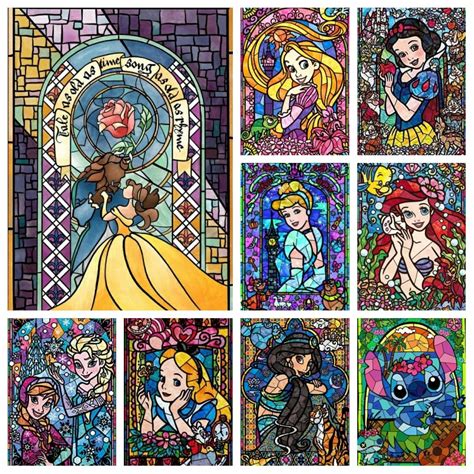 Stained Glass Disney