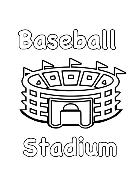 baseball  coloring pages  trophy wifestyle