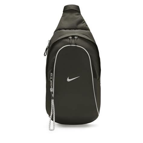 Nike Unisex Sportswear Essentials Sling Bag 8l In Green In Black Lyst