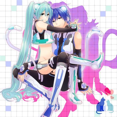 Pin En Vocaloid Kaito X Miku