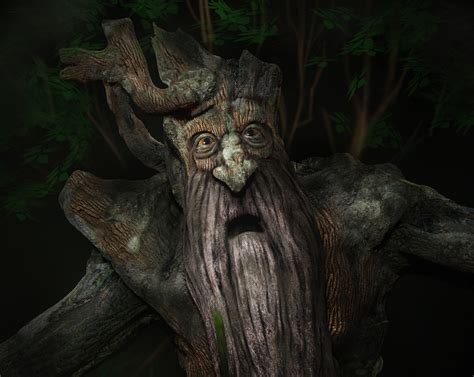 Treebeard Wip Render Image Merp Middle Earth Roleplaying Project