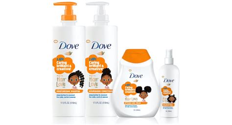 Dove Kids Care Hair Love Collection Aims To Inspire Kids Packaging