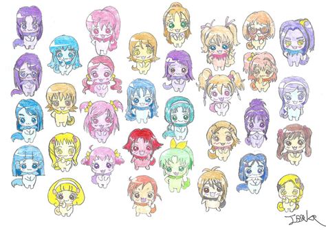 Pretty Cure Mascots