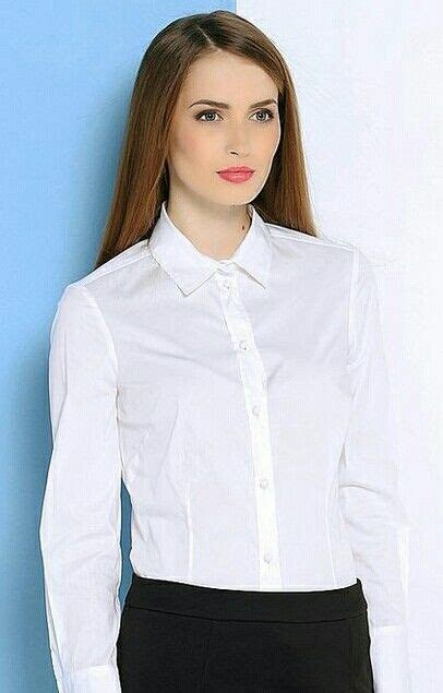 Tie Blouse Shirt Blouses Shirt Dress White Shirt Outfits White Shirts Leather Midi Skirt