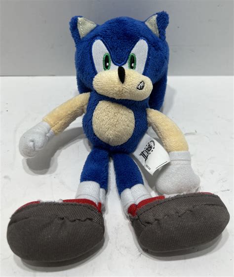 Mavin Sonic The Hedgehog Plush Sonic Sega Jazwares 20th Anniversary Plush No Tags 8”