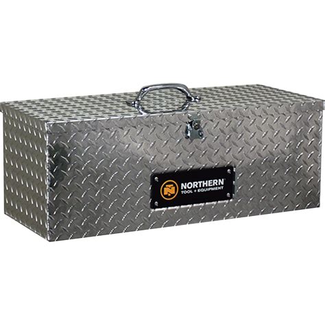 Talk to an expert today · quality garage storage · all the top brands Northern Tool + Equipment Tote Tool Box — Diamond Plate ...