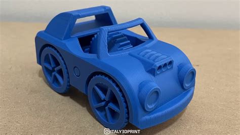 3d Printer All Wheel Drive Toy Car Print In Place Youtube