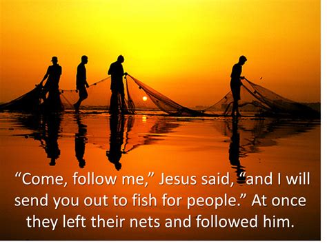How In The World Jesus Said Follow Me Reflections On Matthew 417 25