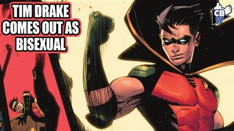 Tim Drake Comes Out As Bisexual Comic Book Weekly Youtube