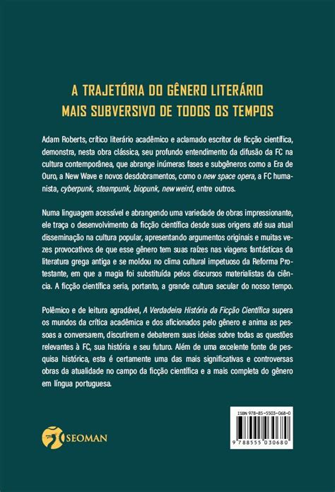 Conheça O Livro A Verdadeira História Da Ficção Científica Tomo Literário