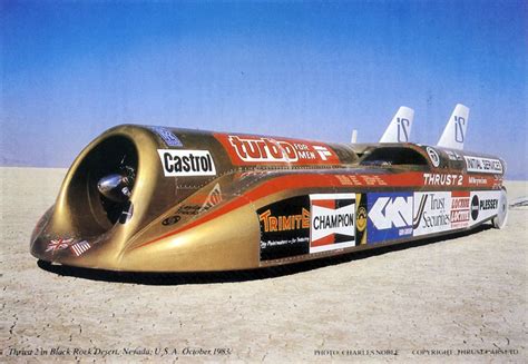 Thrust 2 Land Speed Record Fast Cars Guinness World Records Sene