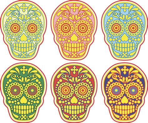 Mexican Sugar Skull 272920 Vector Art At Vecteezy