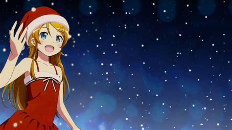 Anime Christmas Background