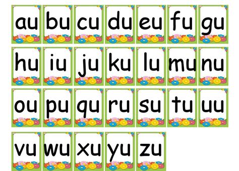 Alat bantu mengajar huruf vokal. bahan bantu mengajar bahasa malaysia ~ SK Matunggong Kudat ...