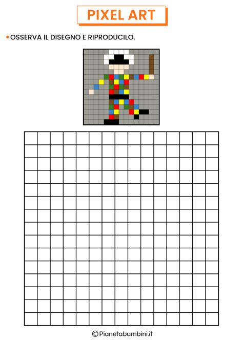 Pixel Art Sul Carnevale Per La Scuola Primaria PianetaBambini It