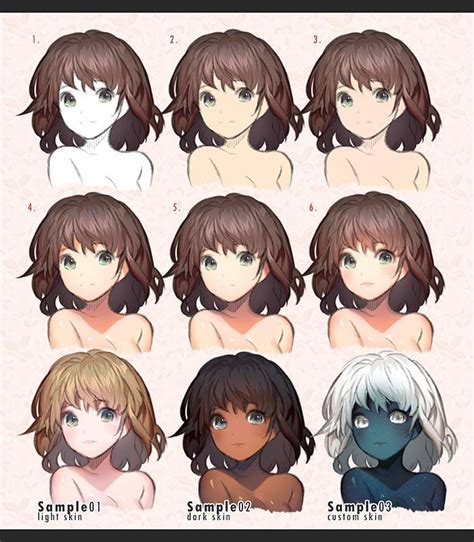 How I Color Human Skin Full Version Gumroad Com Kawacy Digital