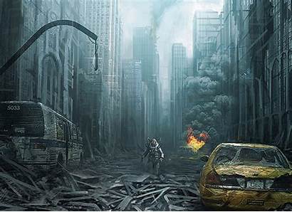 Apocalypse Wallpapers Apocalyptic Background Backgrounds Destruction Ruins