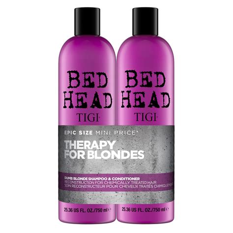 Tigi Bed Head Dumb Blonde 2 Pack Shampoo Ja Hoitoaine Verkkokauppa
