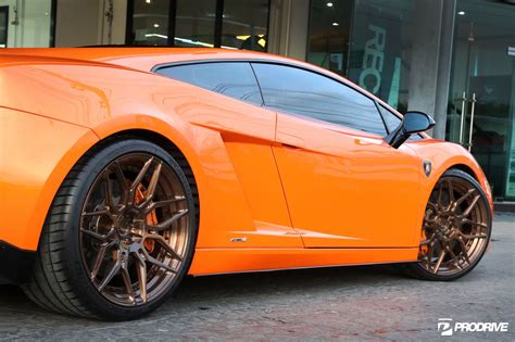 Lamborghini Gallardo Lp560 4 Orange With Bronze Adv1 Adv7 Mv2 Cs