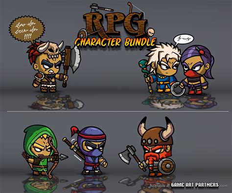 Royalty Free 2d Game Sprites Art From