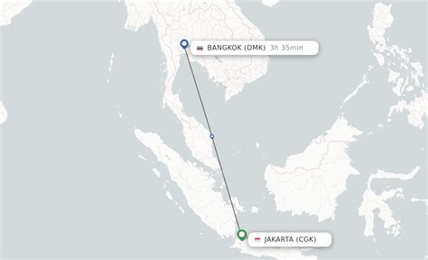 Direct Non Stop Flights From Jakarta To Bangkok Schedules