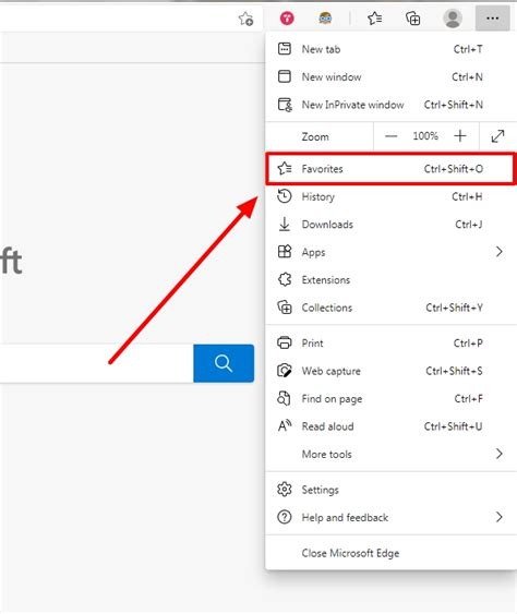 How To Find Microsoft Edge Favorite Bookmarks Windows 10 Tutorial